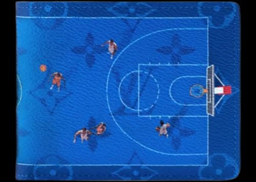 Louis Vuitton Basketball Slender Wallet Basketball/Blue