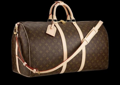 Louis Vuitton Keepall Bandouliere Monogram 55 Brown
