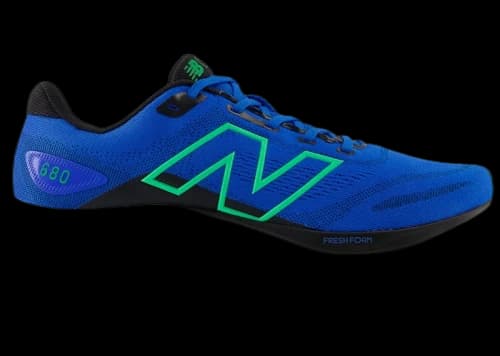 New Balance Fresh Foam 680v8 Blue Oasis Lime Leaf Black