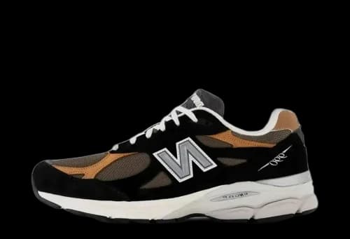 New Balance 990v3 MiUSA Black Tan
