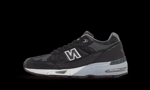 New Balance 991 MiUK Black Magnet Smoked Pearl