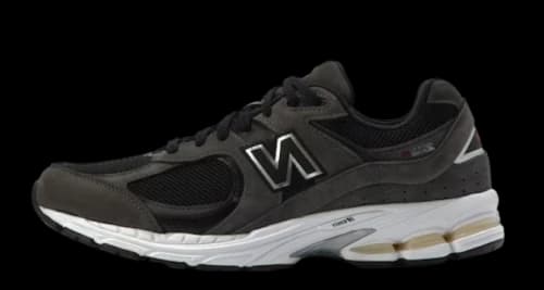 New Balance 2002R Black Grey