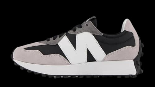 New Balance 327 Black White Grey