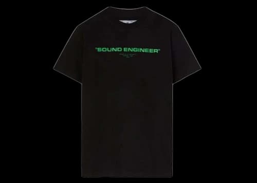 OFF-WHITE x "Pioneer Dj" Short Sleeve T-shirt Black