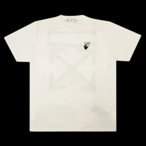 OFF-WHITE Spray Print T-shirt White