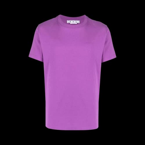 OFF-WHITE Diag Tab Slim Fit Orchird T-Shirt Purple