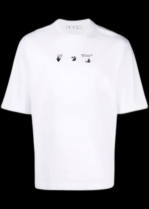 OFF-WHITE Arrows Tree Print T-Shirt White