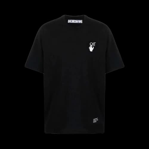 OFF-WHITE Caravaggio Saint Jerome Writing Arrows Oversized T-Shirt Black