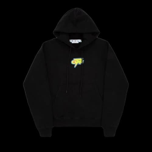 OFF-WHITE Degrade Thund Skate Arrows Oversized Hoodie Black/Multi