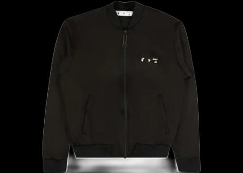 OFF-WHITE Tracktop Jacket Black/White