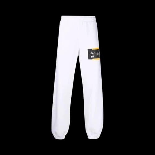OFF-WHITE Caravaggio Painting St Jerome Writing Slim Sweatpants White/Black/Yellow