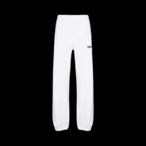 OFF-WHITE Arrow Motif Off-White TM Logo Print Track Pants White/Black