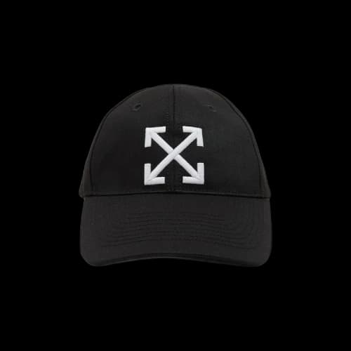 OFF-WHITE Arrow Baseball Cap Black/White