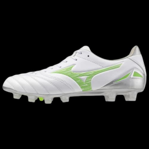 Mizuno Morelia Neo IV Pro MD White Neon Green Cool Gray