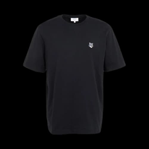 Maison Kitsune Fox Head Short Sleeve T-shirt Navy