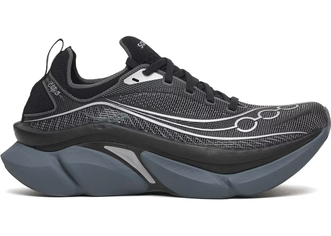 Saucony Endorphin Elite 3 Black Gunmetal