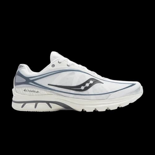 Saucony KINVARA 1 Abrasion Resistant Breathable Running Shoes, Thin Sole Shoes Unisex White
