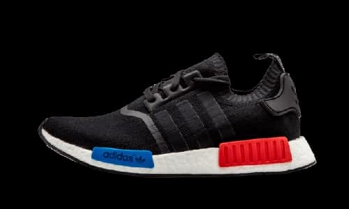 adidas NMD R1 Core Black Lush Red