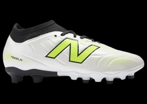 New Balance Tekela Team Low FG White Black Lime Light (GS)
