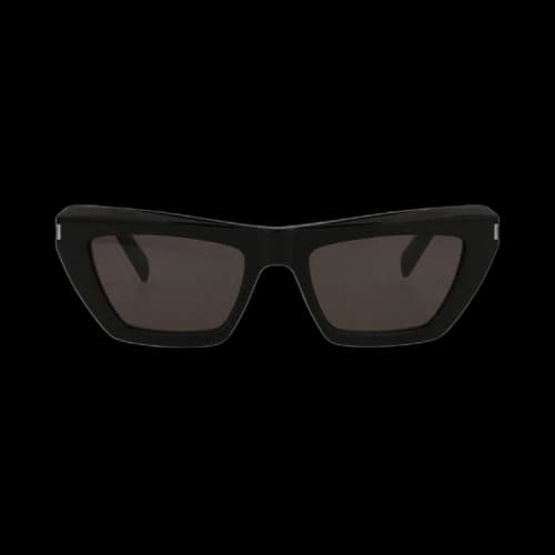 Saint Laurent Square-Frame Acetate Sunglasses Black Black Black (SL467-30011599-001)