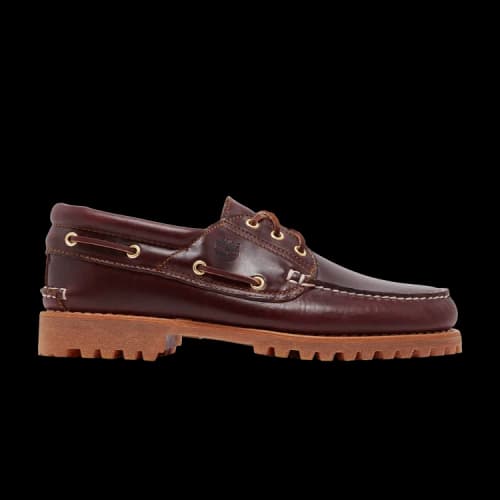 Timberland Authentics 3 Eye Classic Lug Brown Full-Grain Leather