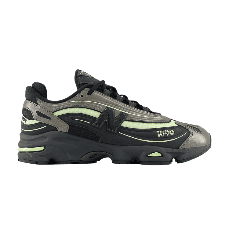 New Balance 1000 Black Metallic Dry Lime