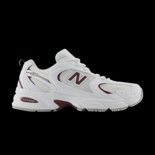 New Balance 530 White Dark Ice Wine
