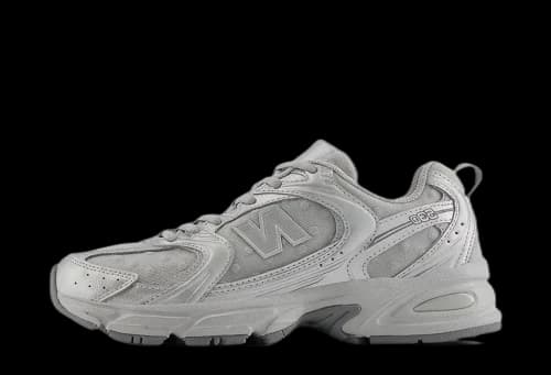 New Balance 530 Silver Metallic Raincloud Polka Dots