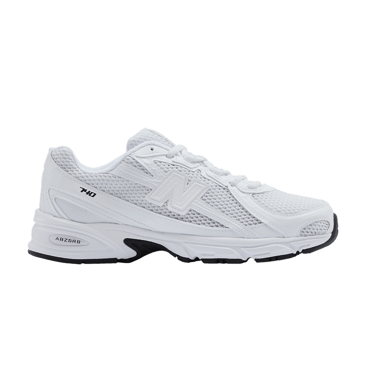 New Balance 740 Triple White