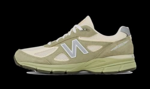 New Balance 990v4 MiUSA Olive Leaf