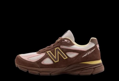 New Balance 990v4 MiUSA Pumpernickel Pink Chalk