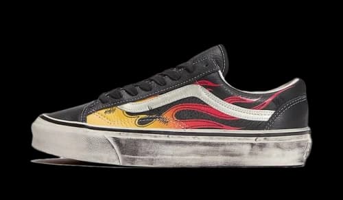 Vans LX Old Skool Archive Flame Black