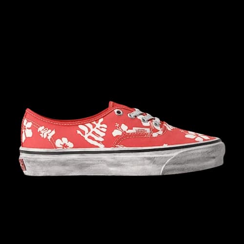 Vans Premium Authentic Archive Aloha Red White