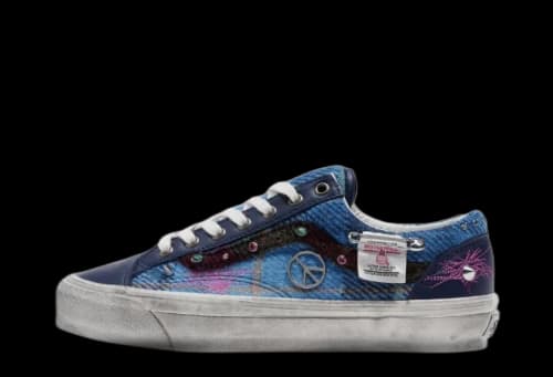 Vans Old Skool 36 Harris Tweed Blue Multi