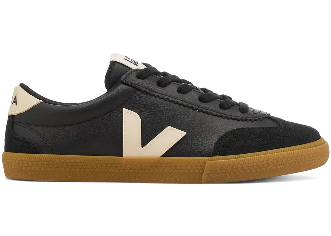 Veja Volley Leather Black Pierre