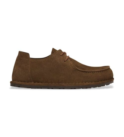 Birkenstock Zapatos De Piel Utti Lace (ajuste Regular) Marrón