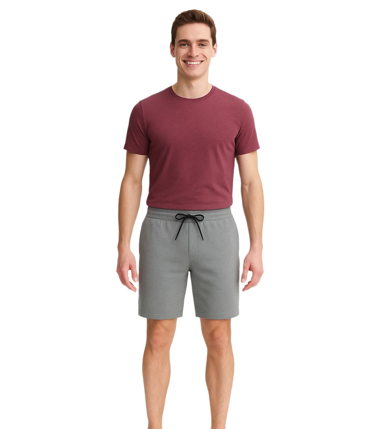 11 Project Bermudas deportivas Palamo para hombre, estilo chino, 200275, gris