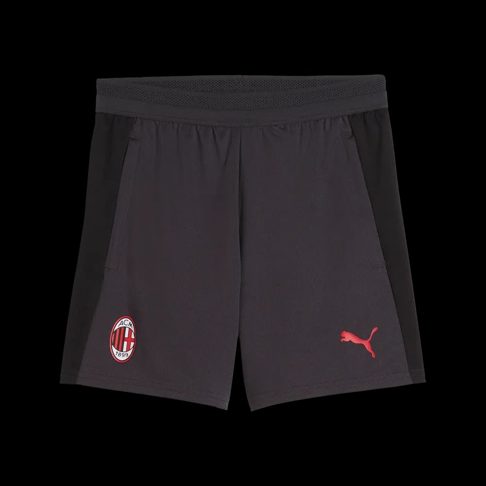 PUMA Short Entraînement AC Milan Enfant Gris