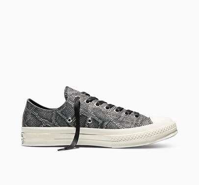 Converse Chuck 70 Snakeskin Print Black/Black/Egret