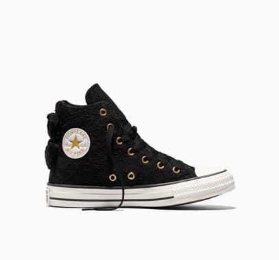 Converse Chuck Taylor All Star Bows and Lace Black/Metallic Light Gold