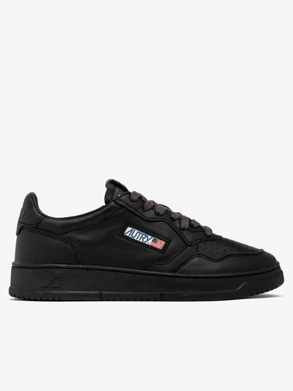 Autry M Medalist Low in pelle nera