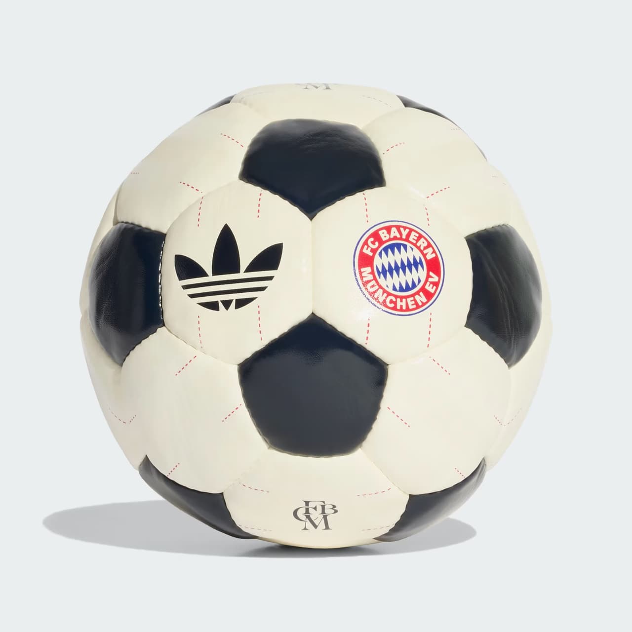 adidas Ballon FC Bayern Munich Club Extérieur Blanc Gris Clair