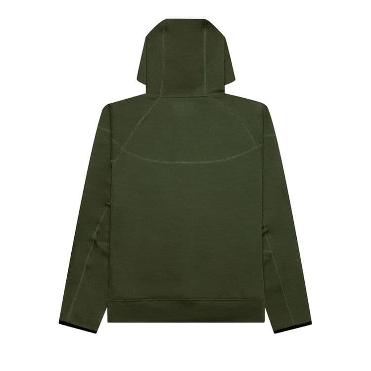 Nike Sportswear Tech Fleece Windrunner Full-Zip Hoodie Medium Olive/Black — Nike en Ibiza