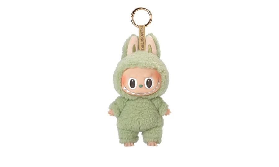 Pop Mart Labubu The Monsters Exciting Macaron Green Grape Vinyl Plush Pendant