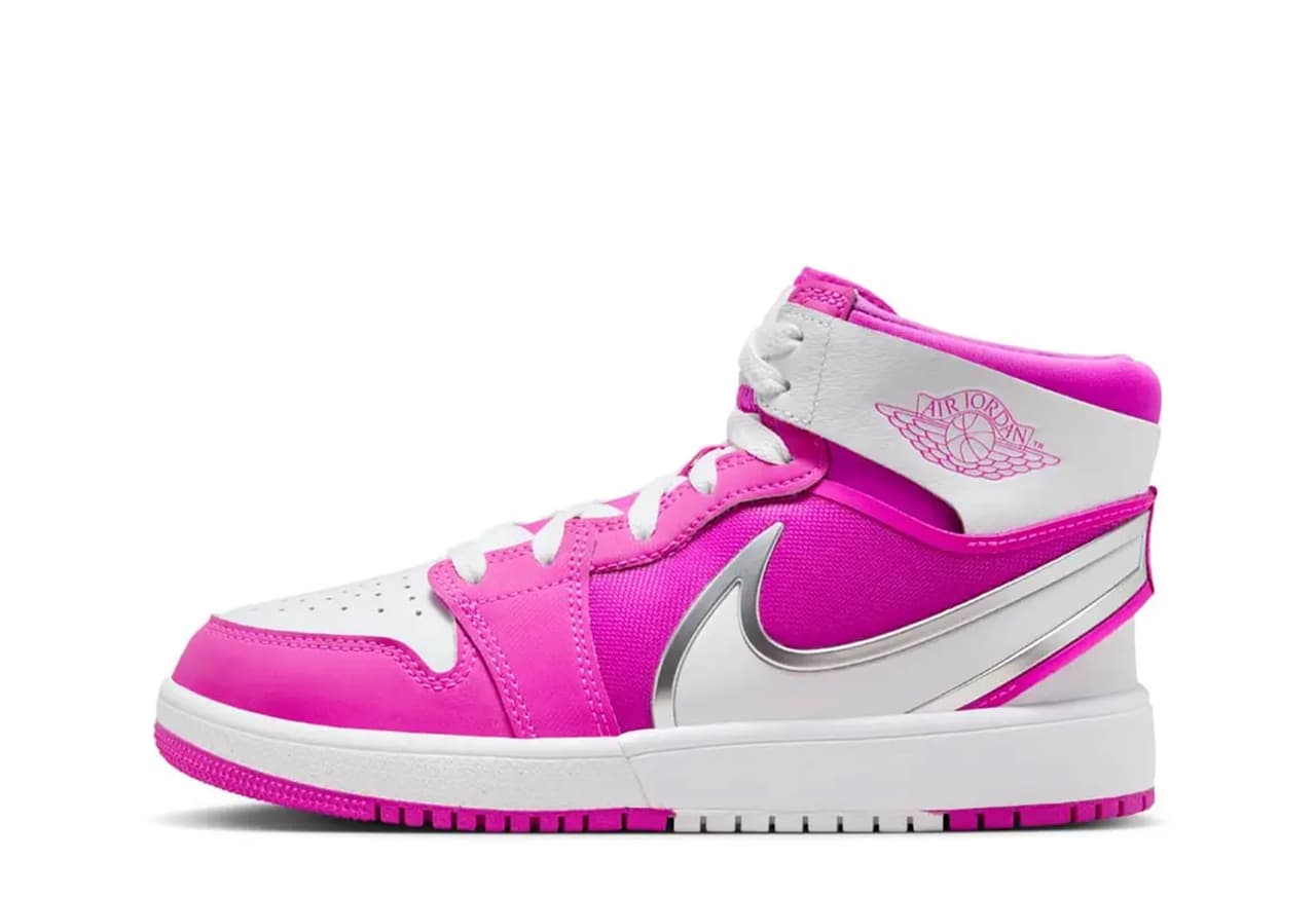 Air Jordan 1 Mid GS RM EasyOn ;Fire Pink' (2024)