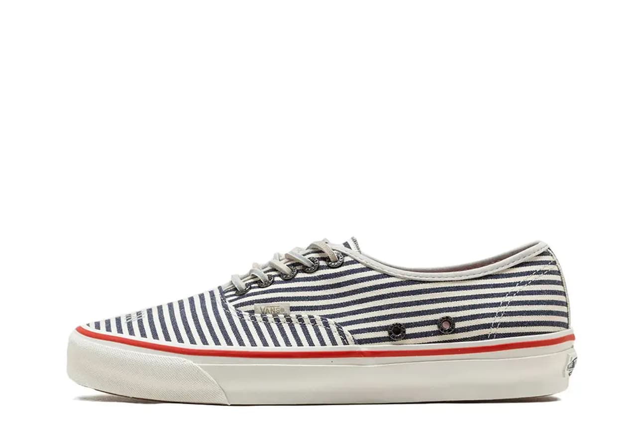 Vans x Nigel Cabourn Authentic LX 'Navy Stripes' (2023)