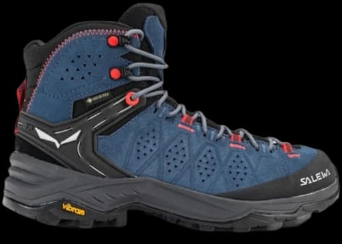 Salewa Alp Trainer 2 Mid Gore-Tex Java Blue Fluo Coral (Women's)