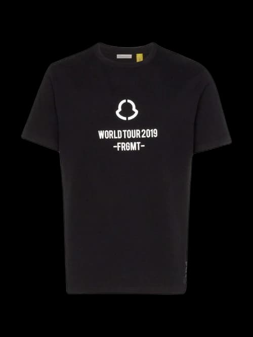 Moncler Genius x Fragment World Tour T-shirt Black White