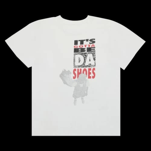 Vintage Air Jordan It's Gotta Be Da Shoes T-Shirt 'White'