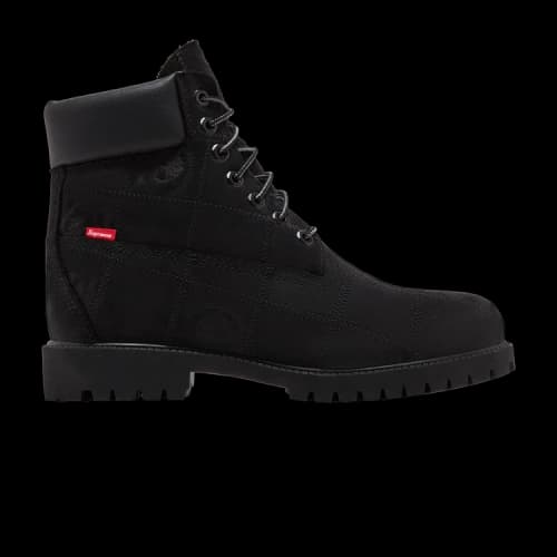 Supreme x Timberland 6 Inch Premium Waterproof Boot 'Patchwork - Black'